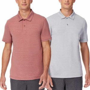 32 Degrees Men's Polo, 2-Pack Mens Shirt NWT